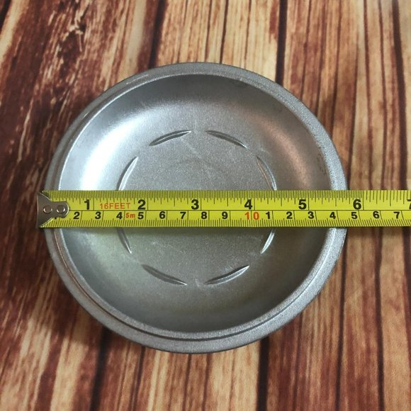 Vintage Club Aluminum Replacement Lid ONLY Harvest Gold Yellow Cookware - Picture 4 of 4